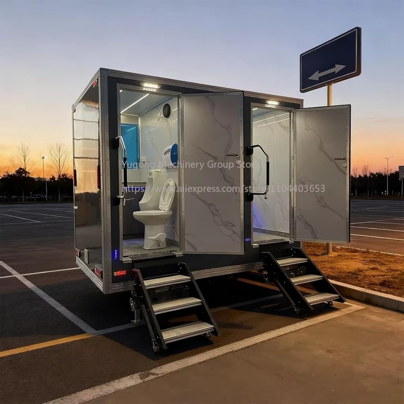 Portable Camp Toilet - Trailer Toilet Portabel Mewah, Trailer Kamar