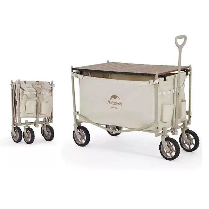 Outdoor Camping Trolley - Troli berkemah kapasitas besar, troli gerobak