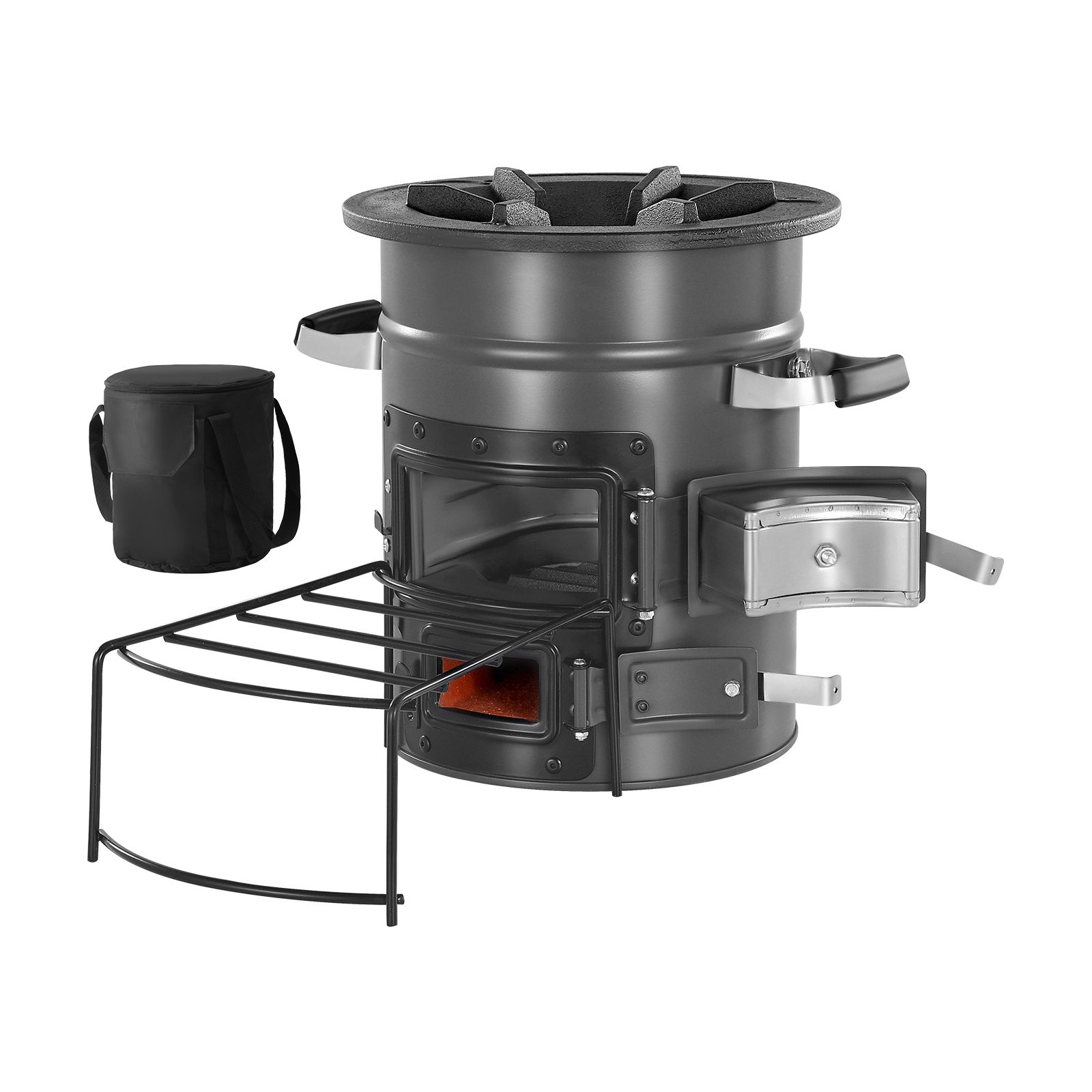 Outdoor Camping Wood Burning Stove - Kompor Roket untuk Berkemah, Kompor Roket