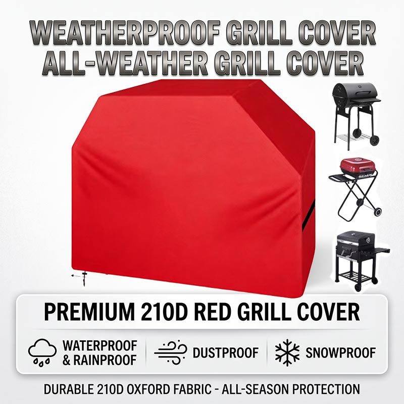 Outdoor Camping Trolley - Penutup BBQ 210D Anti Debu Tahan