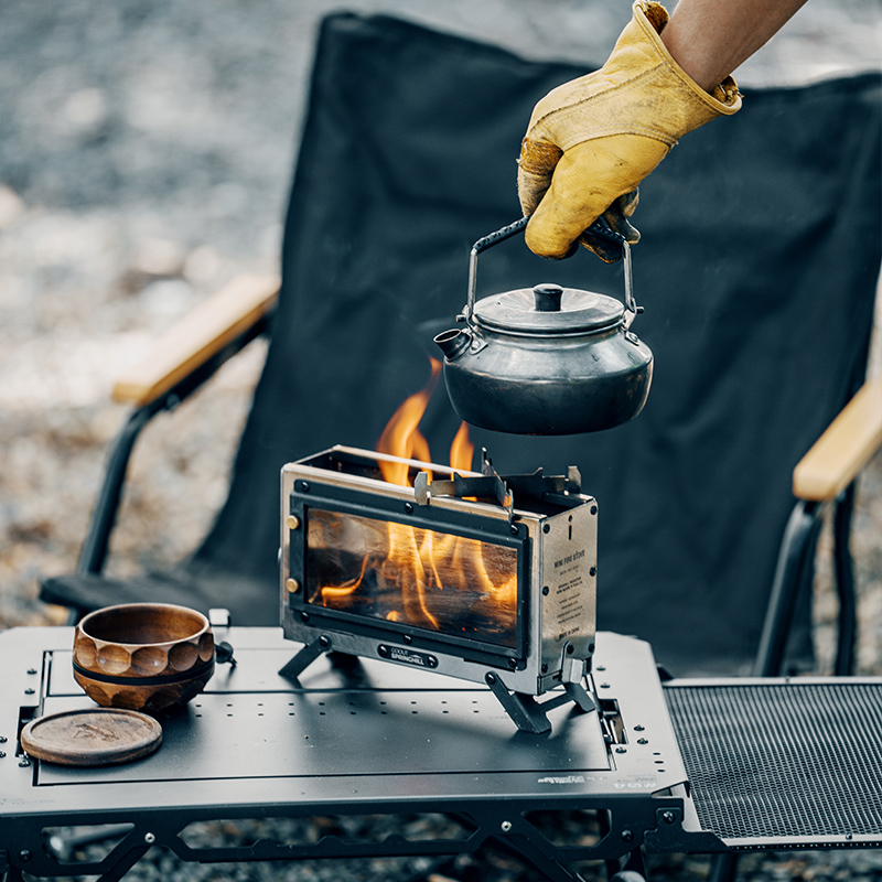 Outdoor Camping Wood Burning Stove - Kompor Kayu Portabel Goout Springhill, Kompor