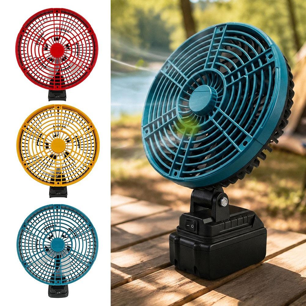 Outdoor Camping Fan - Kipas DC dengan Pengisian Daya USB,