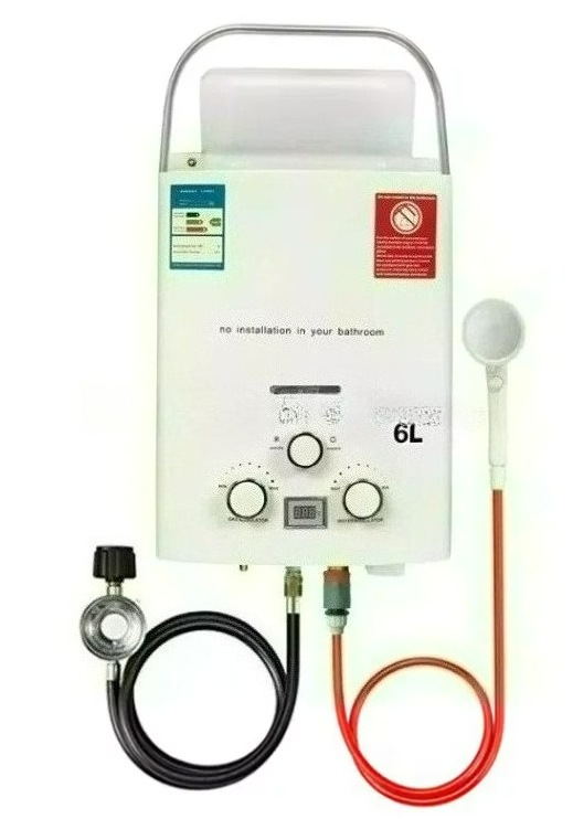 Outdoor Camping Hot Water Heater - Pemanas Air Tanpa Tangki Gas LPG