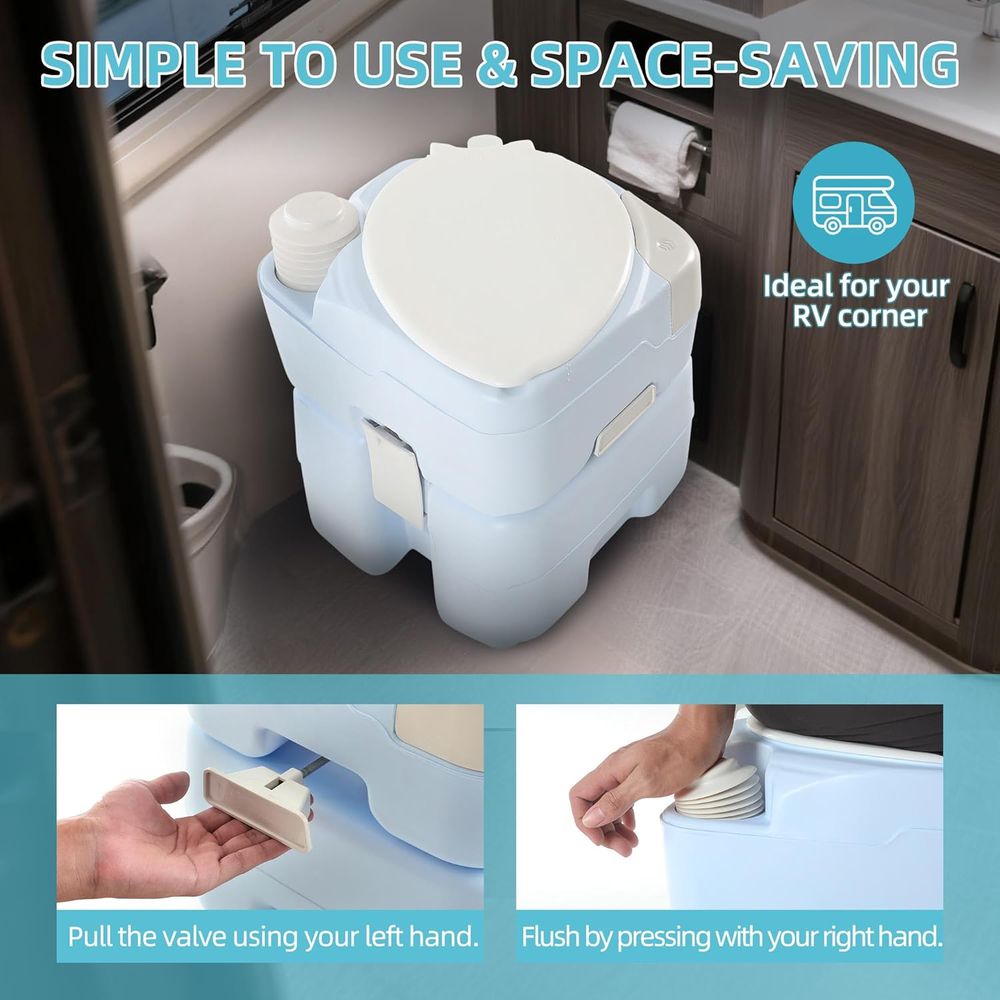 YITAMOTOR Toilet Portabel 5.28 - Portable Camp Toilet ulasan dan harga