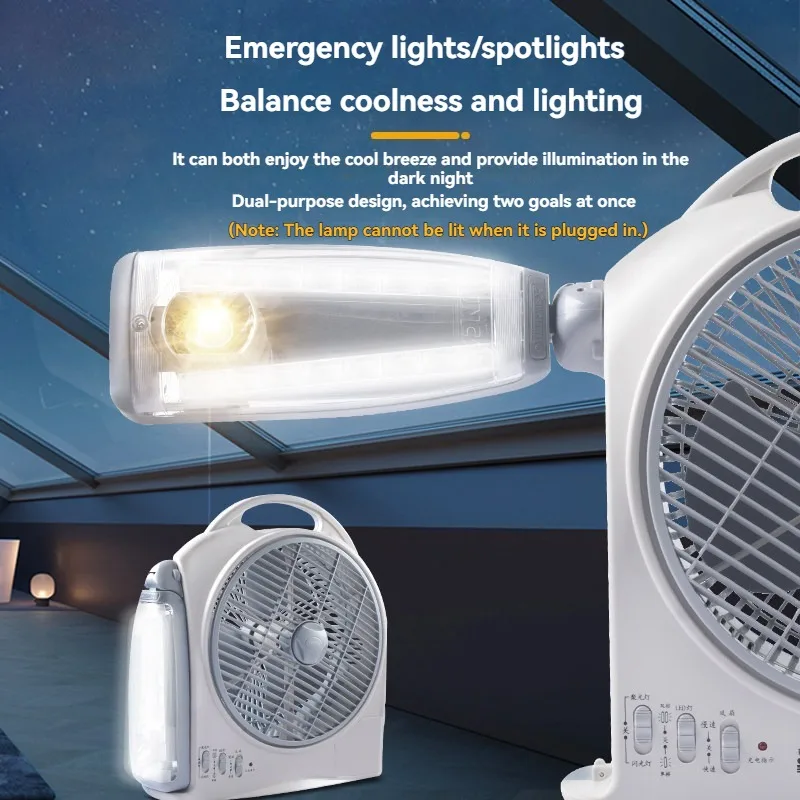 Kipas Listrik Hemat Energi 10  - Outdoor Camping Fan ulasan dan harga
