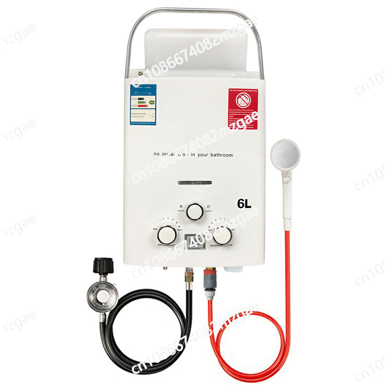 Pemanas Air Tanpa Tangki Baru  - Outdoor Camping Hot Water Heater ulasan dan harga