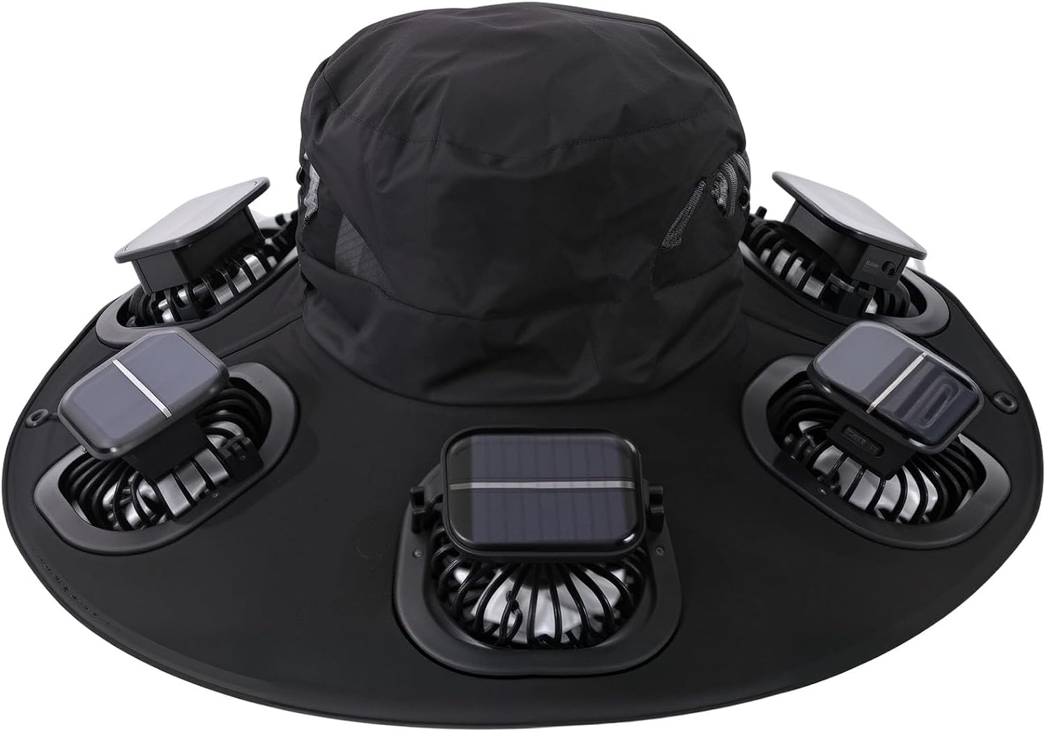 Topi Kipas Tenaga Surya Hot 6  - Outdoor Camping Fan ulasan dan harga