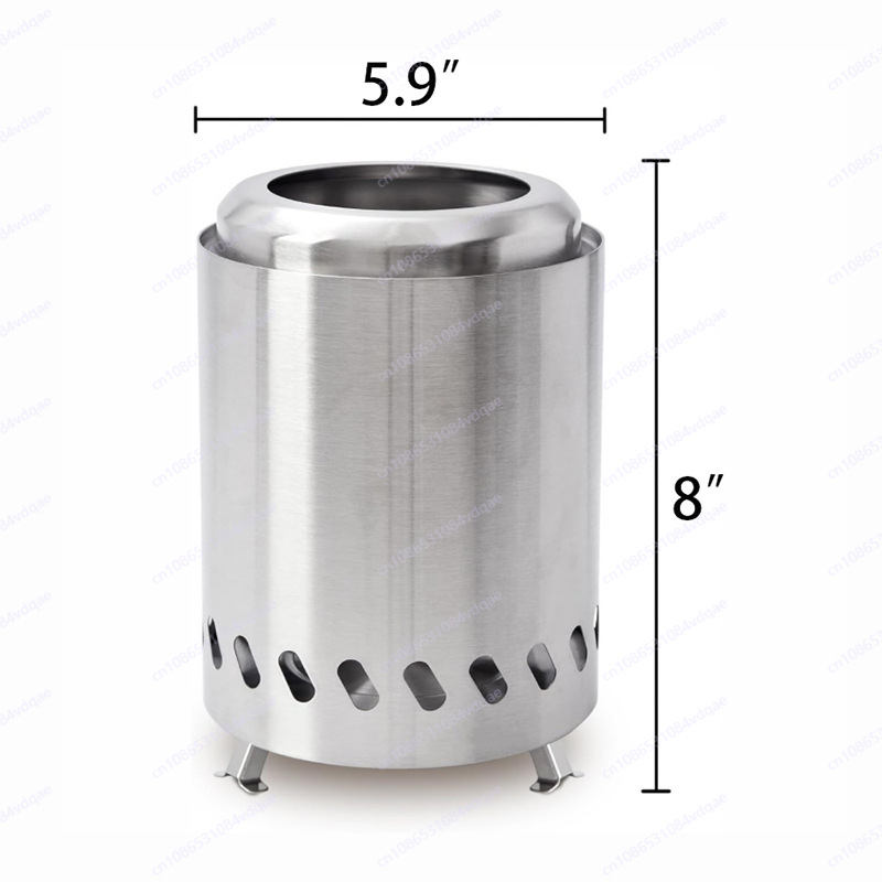 Kompor api unggun barbeque lua - Outdoor Camping Wood Burning Stove ulasan dan harga
