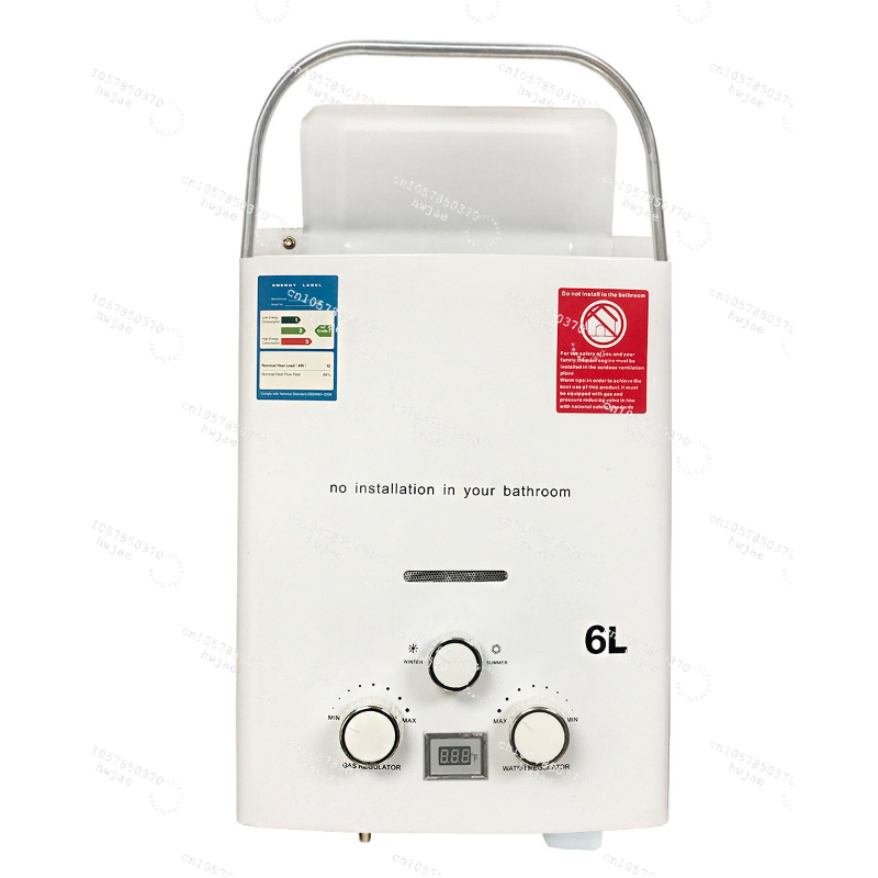 Pemanas Air Tanpa Tangki Baru  - Outdoor Camping Hot Water Heater ulasan dan harga