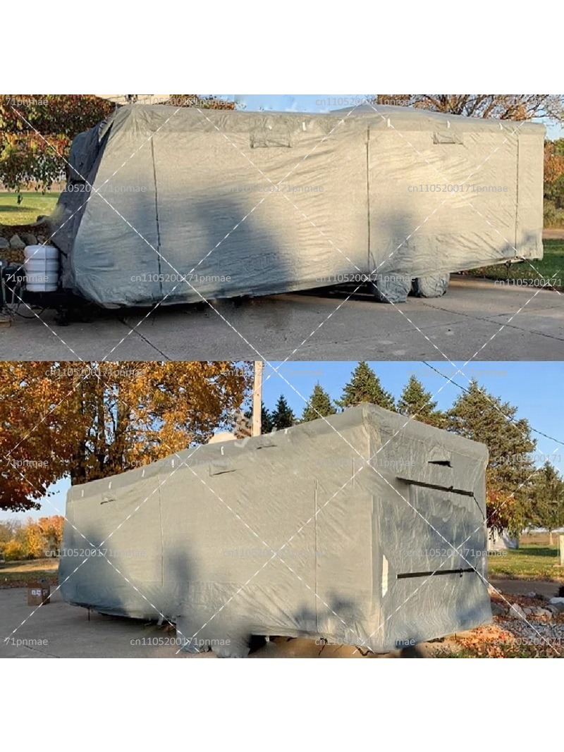 Penutup RV Kain Oxford Tahan A - Outdoor Camping Wallpaper ulasan dan harga