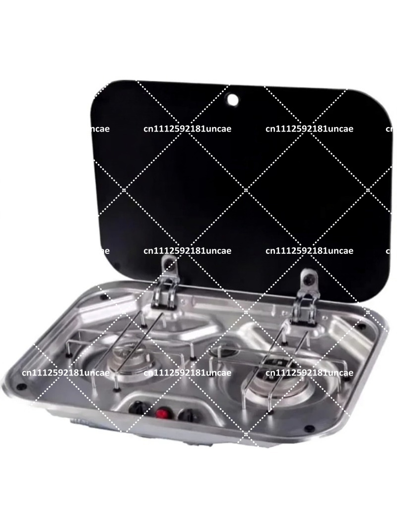 Kompor Gas Stainless Steel Dua - Outdoor Camping Gas Stove ulasan dan harga