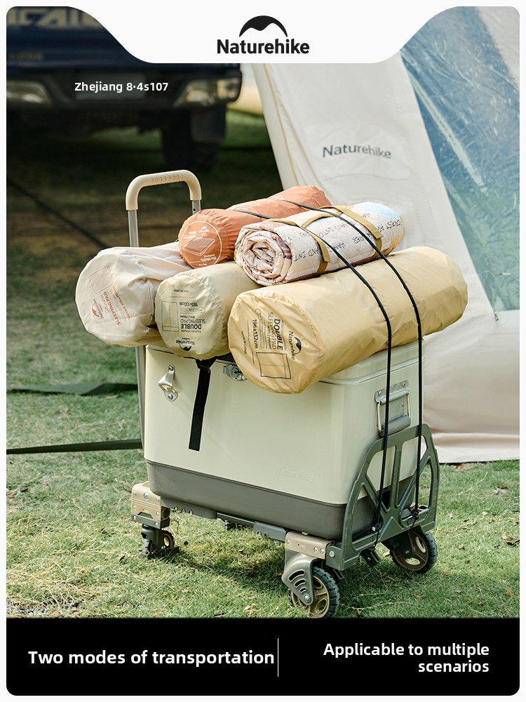 Gerobak Lipat 2-in-1 Naturehik - Outdoor Camping Trolley ulasan dan harga