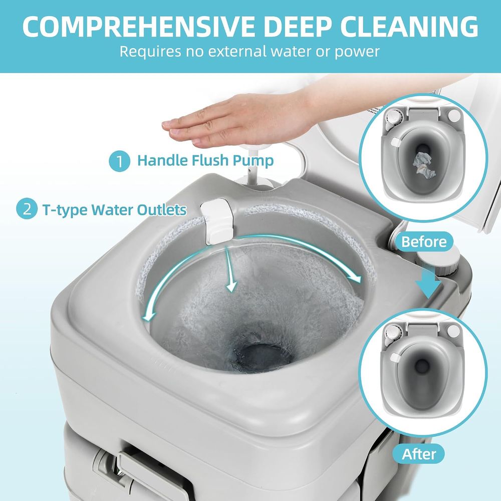 Wastafel Portabel 17L untuk Me - Portable Camp Toilet ulasan dan harga
