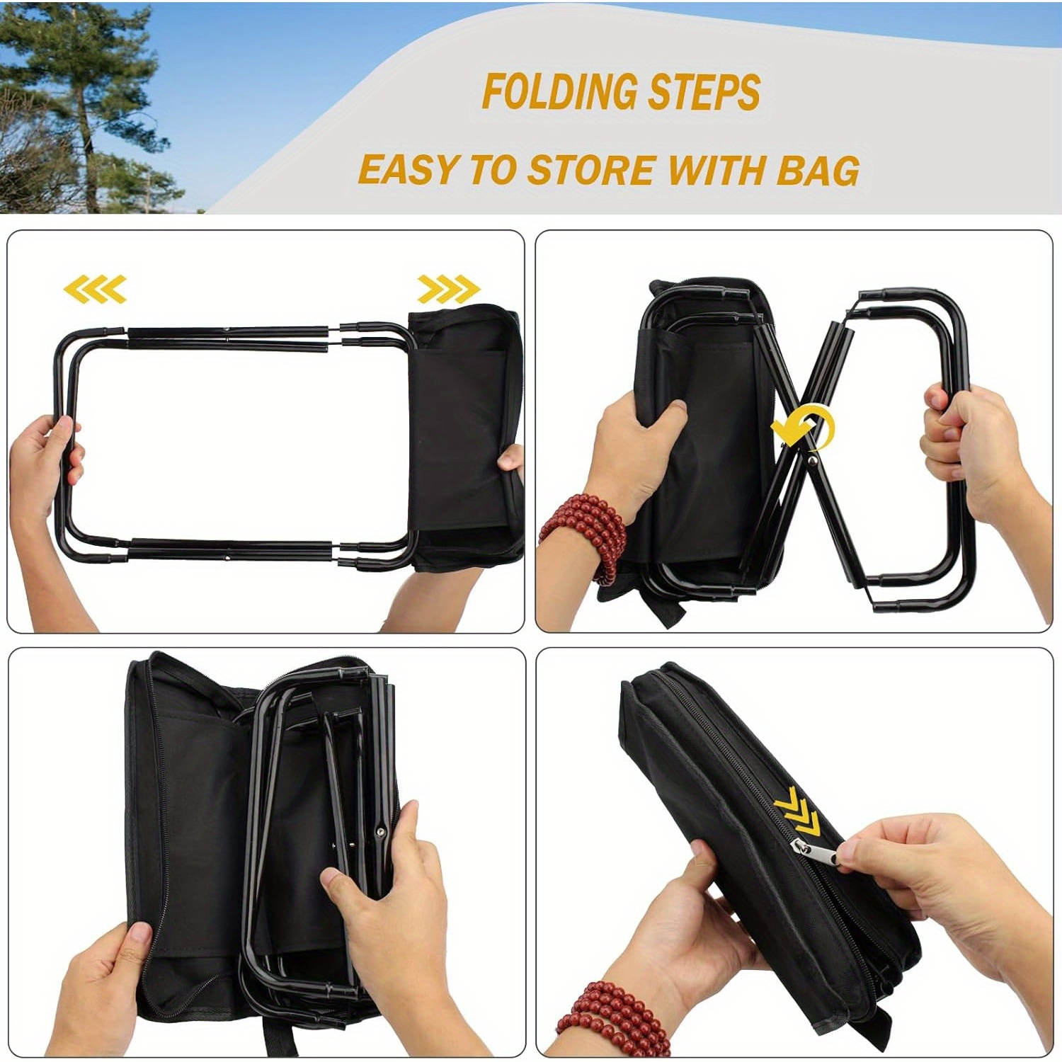 Kursi lipat untuk rekreasi lua - Outdoor Camping Bag ulasan dan harga