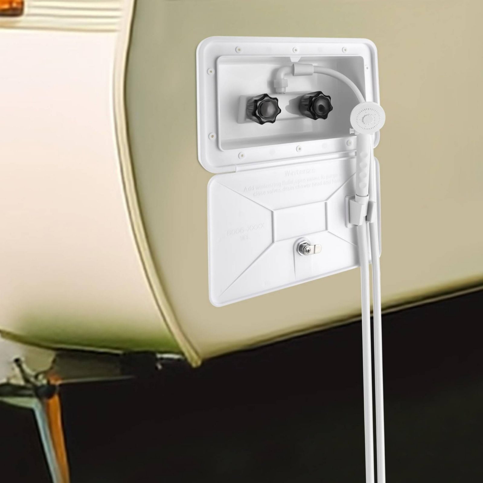Kotak Shower Eksterior RV Komp - Outdoor Camping Set ulasan dan harga