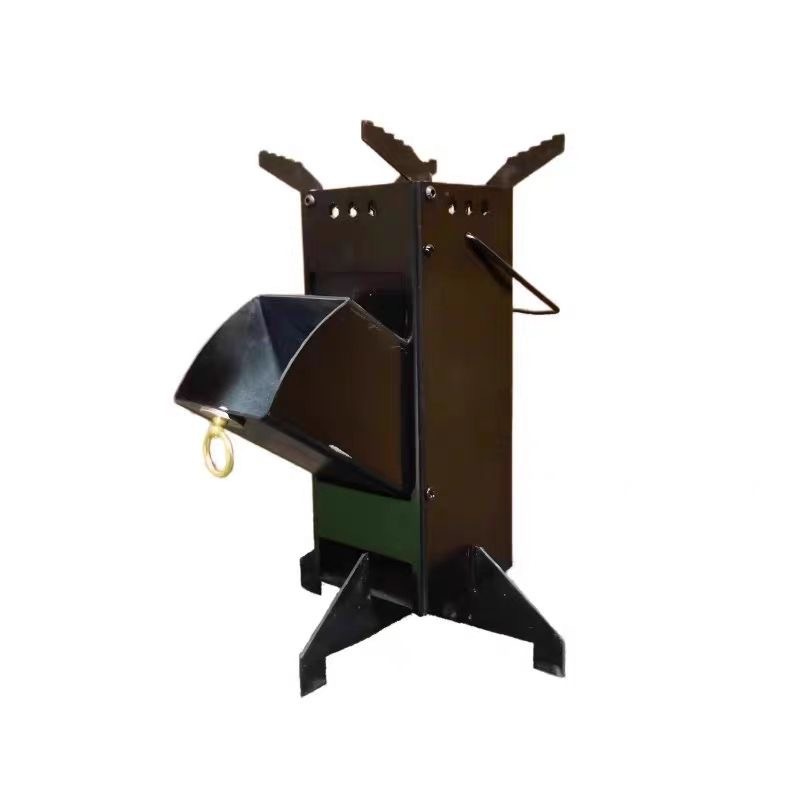 Kompor Roket Portabel, Kompor  - Outdoor Camping Wood Burning Stove ulasan dan harga