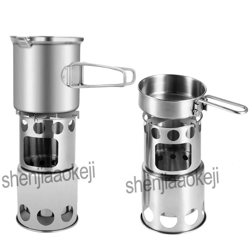 Kompor Panggangan Camping Mult - Outdoor Camping Wood Burning Stove ulasan dan harga