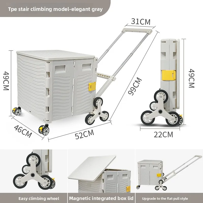 Troli lipat serbaguna untuk be - Outdoor Camping Trolley ulasan dan harga