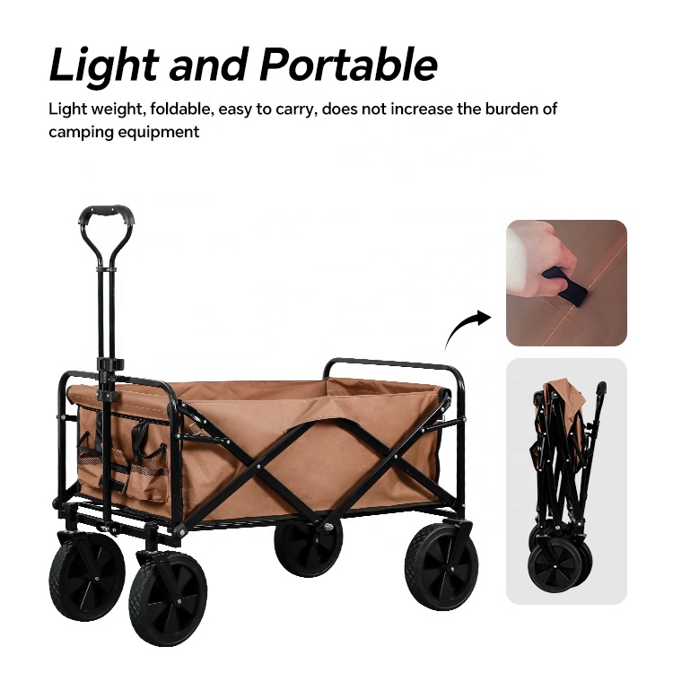 Troli Lipat HOMFUL untuk Meman - Outdoor Camping Trolley ulasan dan harga