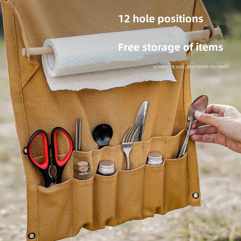 Organizer Peralatan Makan Kanv - Outdoor Camping Wallpaper ulasan dan harga