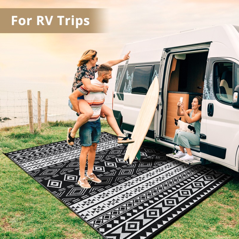 (5x8, 6x9, 9x12, 9x18) Karpet  - Outdoor Camping Rugs 9X18 ulasan dan harga