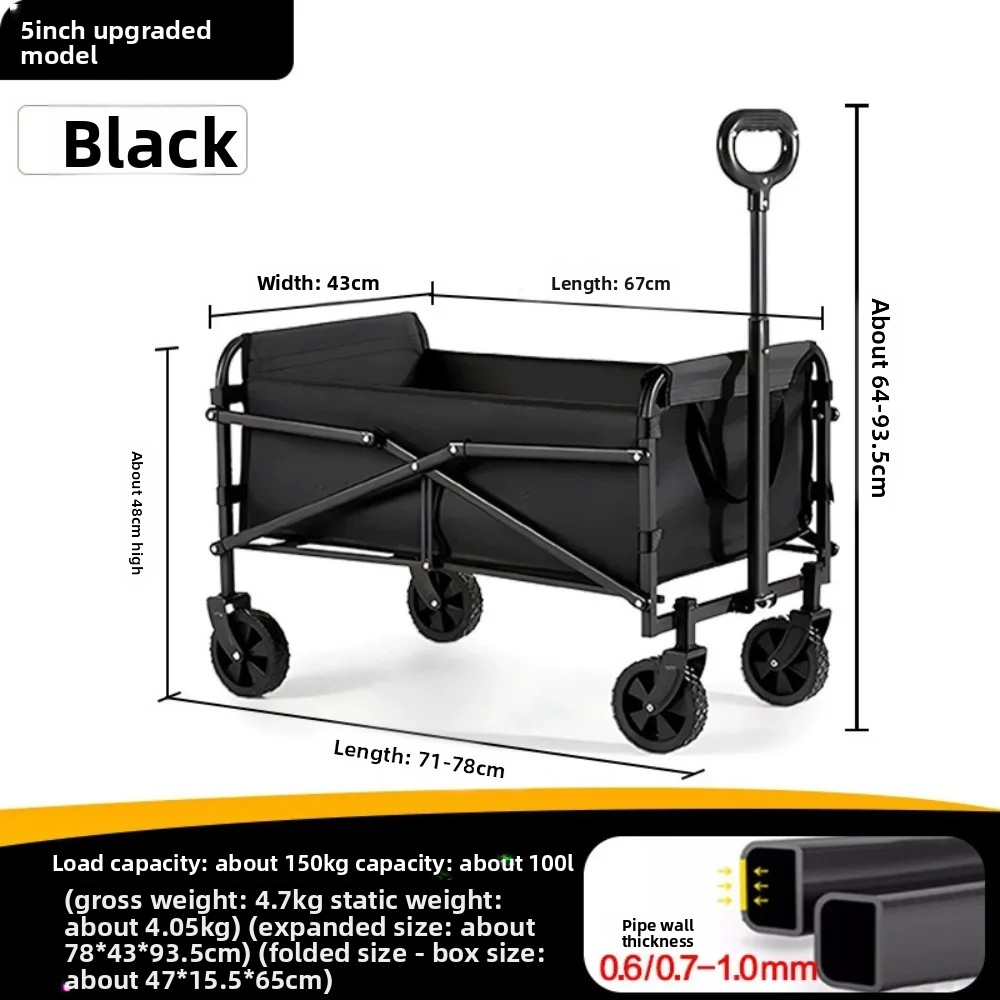 Gerobak Lipat Ringan untuk Ber - Outdoor Camping Trolley ulasan dan harga