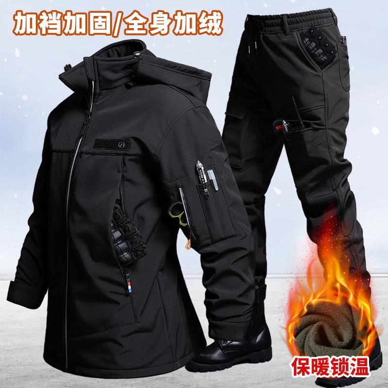 Set Jaket dan Celana Taktis An - Outdoor Camping Set ulasan dan harga