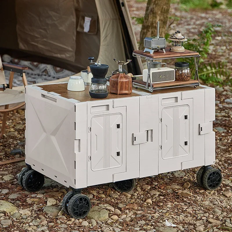 Troli camper outdoor multi-fun - Outdoor Camping Trolley ulasan dan harga