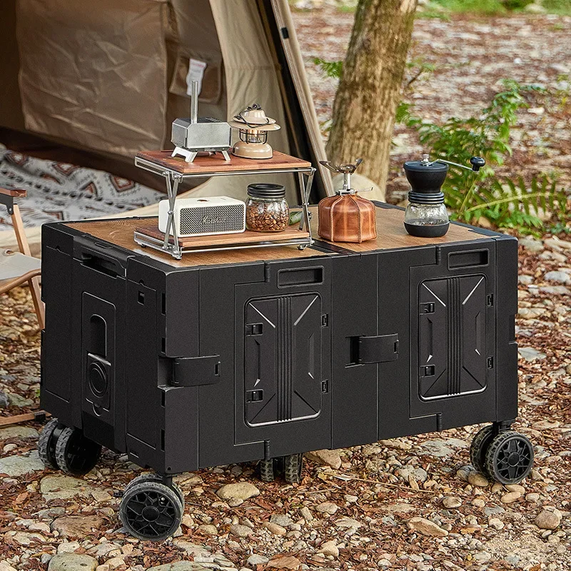 Troli camper outdoor multi-fun - Outdoor Camping Trolley ulasan dan harga