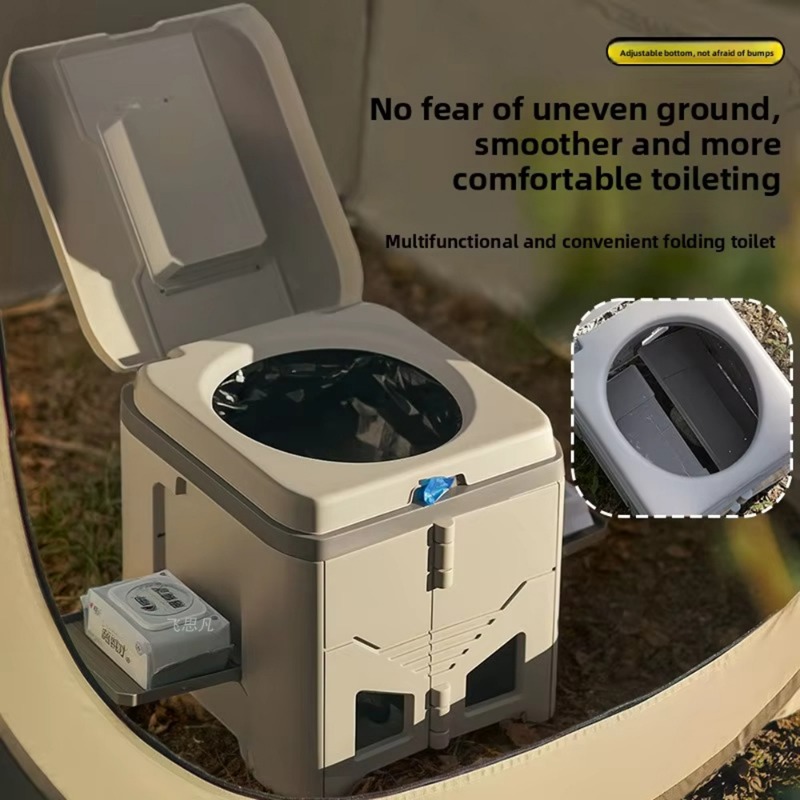 Toilet Lipat Anti Bau untuk De - Portable Camp Toilet ulasan dan harga