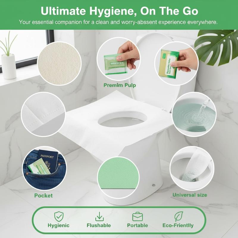 Alas Duduk Toilet Sekali Pakai - Portable Camp Toilet ulasan dan harga
