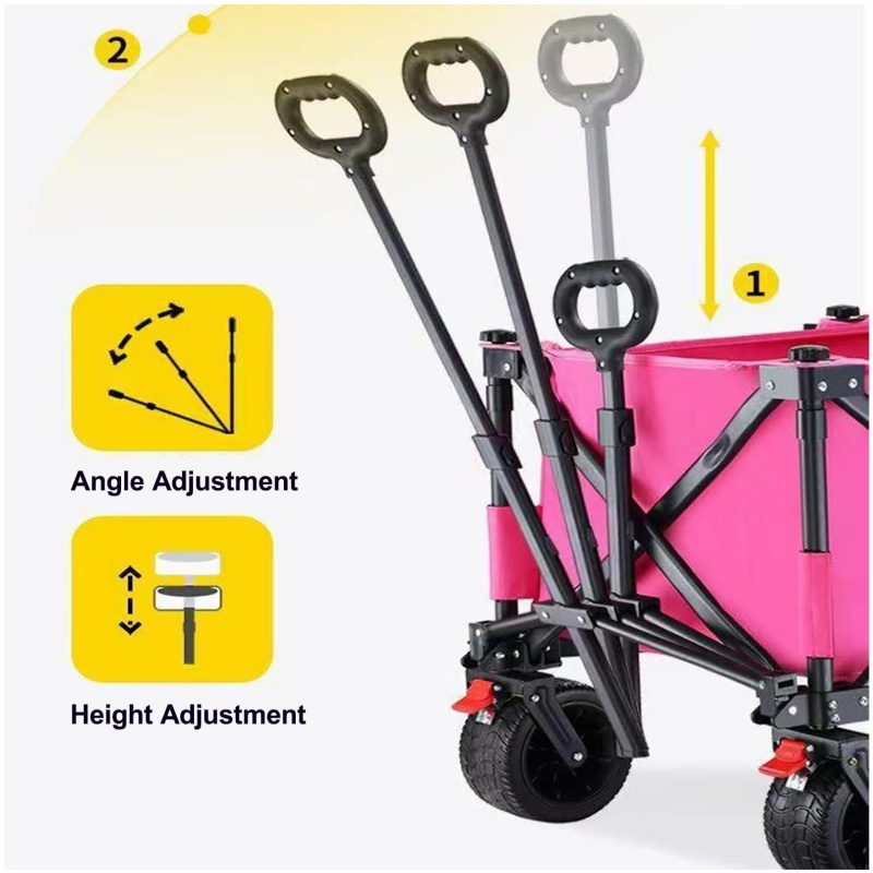Gerobak Lipat Tugas Berat 420L - Outdoor Camping Set ulasan dan harga